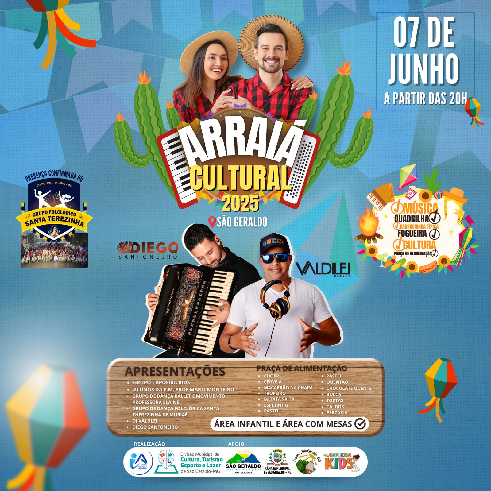 Prefeitura Municipal de São Geraldo - Arraiá Cultural