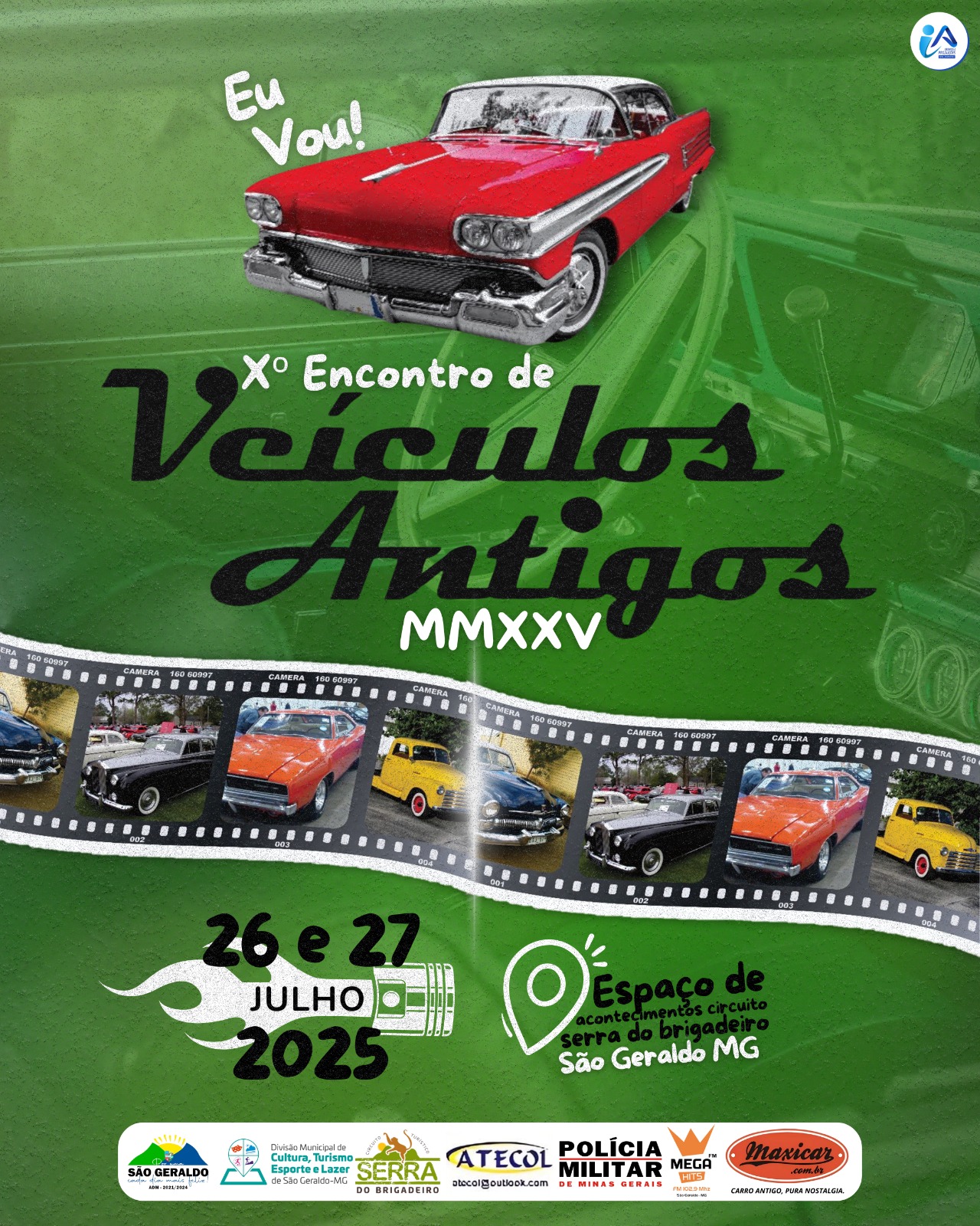 Prefeitura Municipal de São Geraldo - Encontro de Veículos Antigos