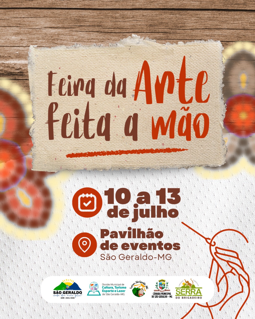 Prefeitura Municipal de São Geraldo - Feria da Arte a Mão