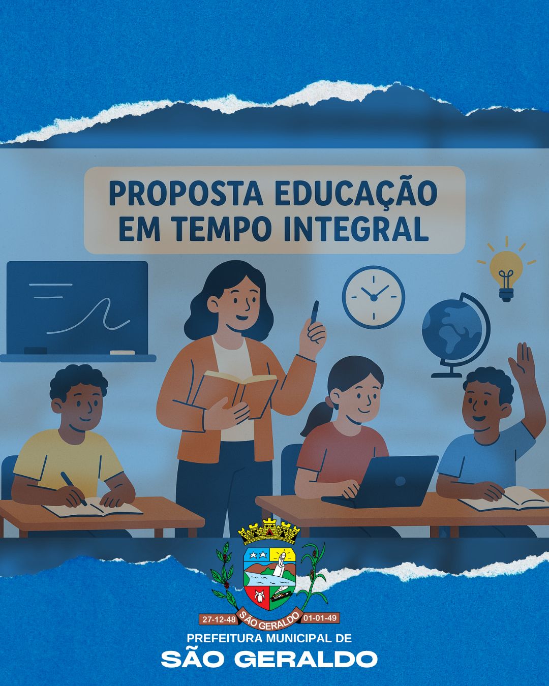 Prefeitura Municipal de São Geraldo - PROPOSTA DE EDUCAÇÃO EM TEMPO INTEGRAL